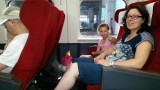 heerlijk comfortabel in de trein