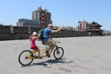 Fietsen op de muur