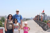 Familie foto op de muur van Xi'an