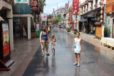 de oude winkelstraat van Guilin