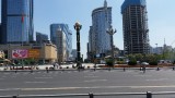 Het grote Tianfu-plein in Chengdu