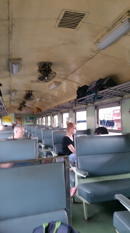 In the train