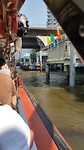 On the boat to the temple area.