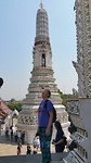 TempLe Wat Arun, all covered with Chinese mosaic.
