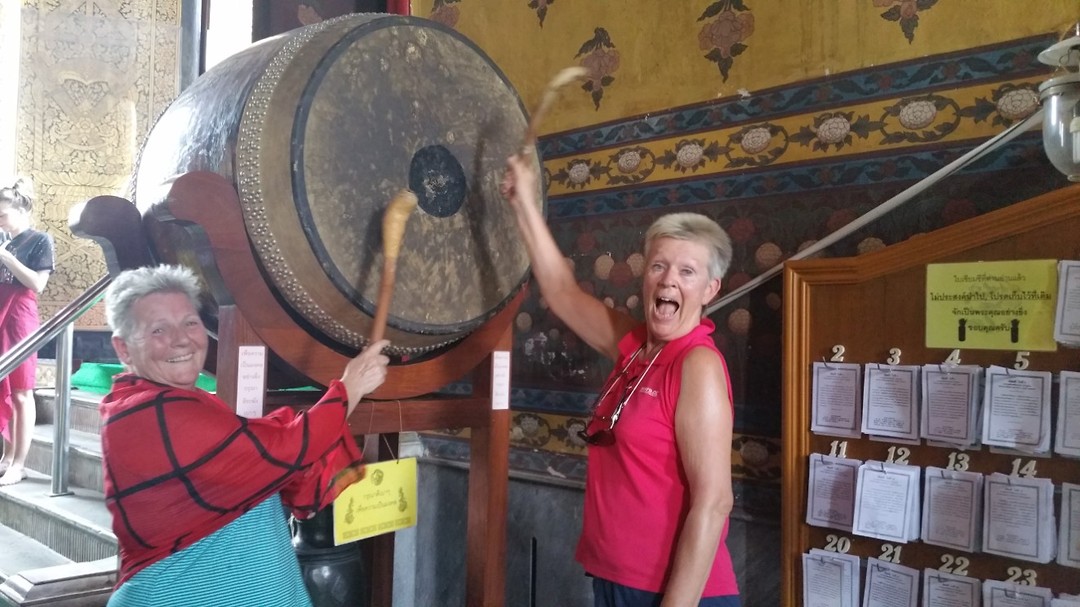 Fun in the temple 