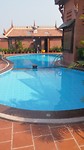 Again a pool on a roof