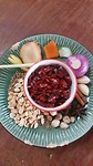 The massaman curry ingredients