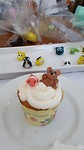 Nemo and his friend on a muffin