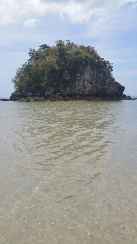 The Island we walked to.