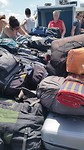 After Railay beach all the luggage on the boat.!!!