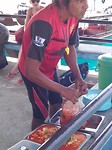 Lunch at the pier of Koh Ngai. Buffet??