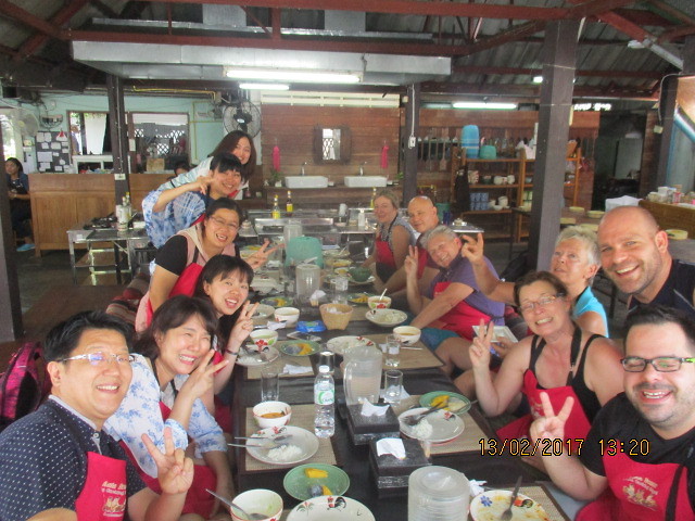 Cooking class the group