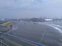 From the ferry to Vlieland
