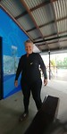 In een pak om te snorkelen