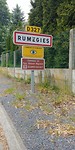 Het eerste plaatsje in Frankrijk.