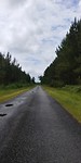 De laatste 150 km is dit de weg, met af en toe een kleine klim.