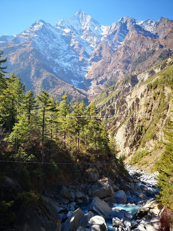 Vlakbij Upper Pisang