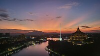 Zonsondergang Kuching