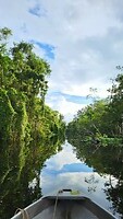 aftakking van de rivier