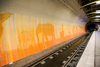 station van de metro naar Washington Park