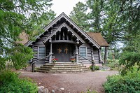 de kerk in het park