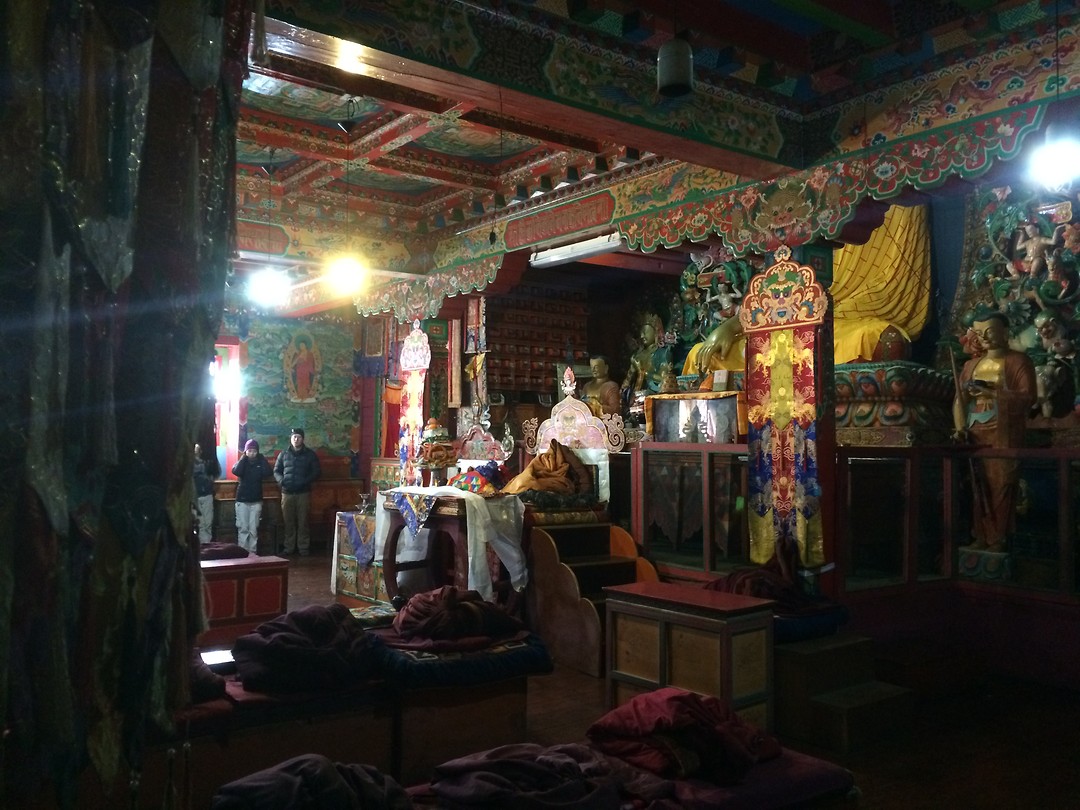 Stiekeme foto in de monastry