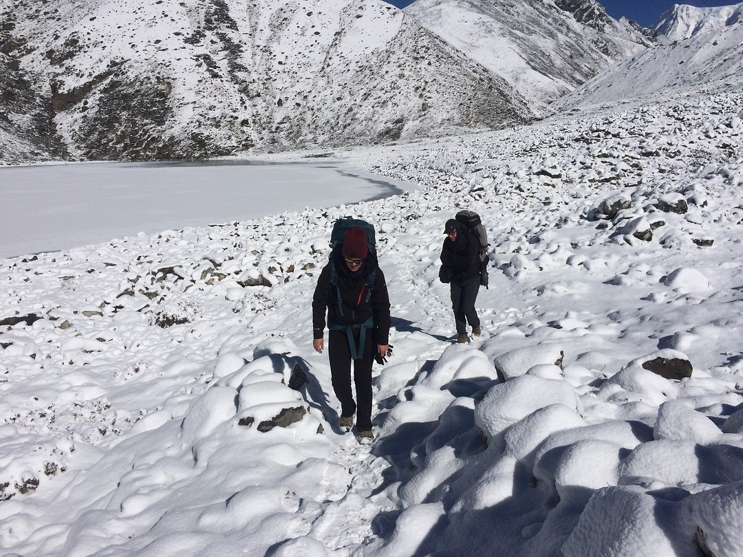 Walking in a winter wonderland