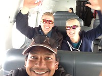 Op naar Kathmandu is onze prive Jet