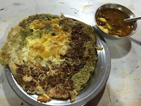 Savoury spicy pancake