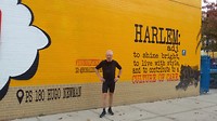 Laatste training in Harlem.