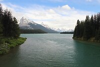 Een andere kijk op Maligne Lake