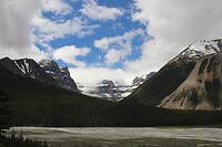 Langs de Icefields Parkway