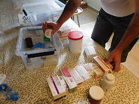 Voorraadje medicatie mee