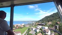 mit de kabelbaan omhoog