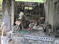 Java 2014 - 15 - Tanen - Pakem Guesthouse Tanen Vulkaan Merapi 18