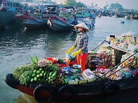 Vietnam 2019 - 02 Mekong Delta 02 - Floating Market 056