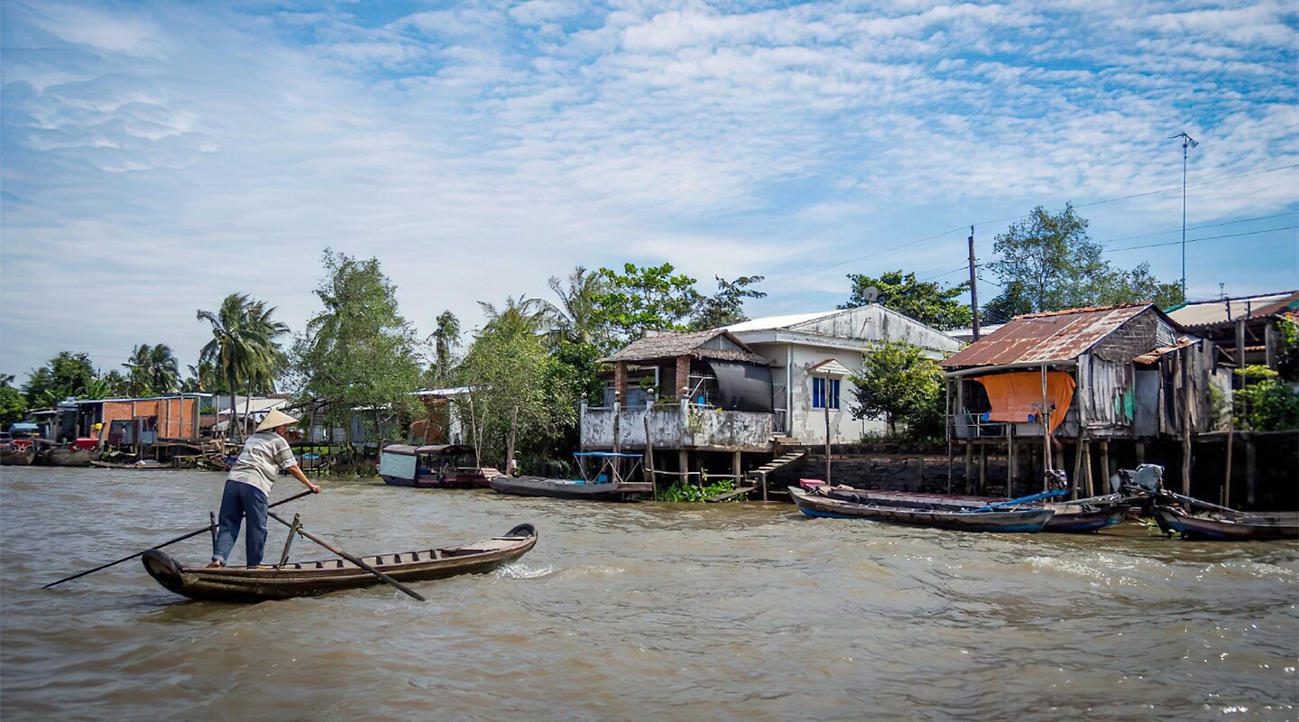 Vietnam 2019 - 02 Mekong Delta 03 - Rivier 34