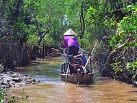 Vietnam 2019 - 02 Mekong Delta 04 - Roeitocht 08