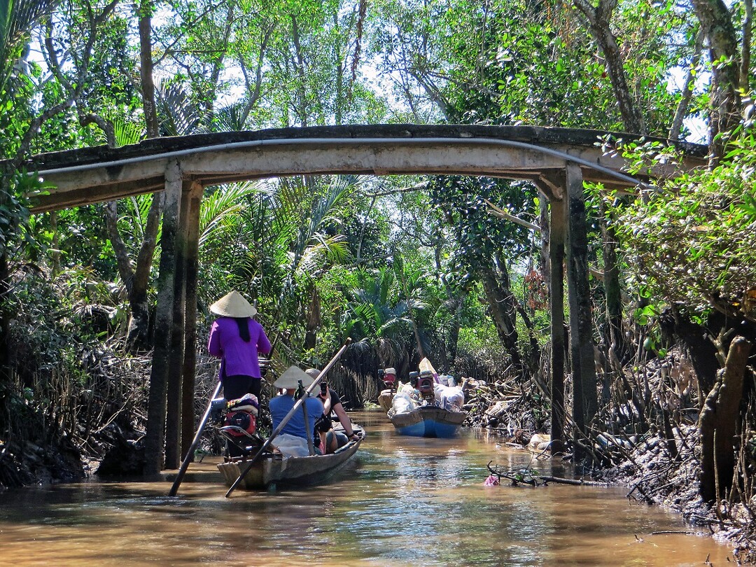Vietnam 2019 - 02 Mekong Delta 04 - Roeitocht 09