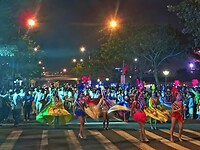 Vietnam 2019 - 03 Da Nang 05 - Dansfeest 01
