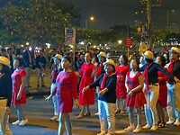 Vietnam 2019 - 03 Da Nang 05 - Dansfeest 06