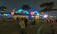 Vietnam 2019 - 03 Da Nang 07 - Drakenbrug Avond 01
