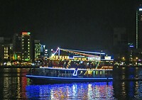 Vietnam 2019 - 03 Da Nang 07 - Drakenbrug Avond 09
