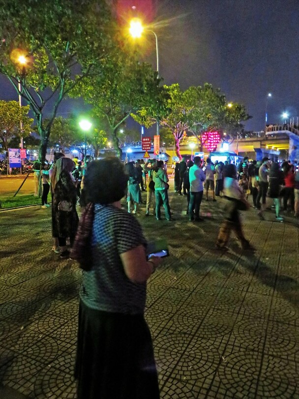 Vietnam 2019 - 03 Da Nang 07 - Drakenbrug Avond 17