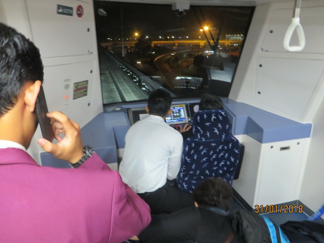 Maleisie En Java 2018 01 - Jakarta Trein