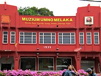 Maleisie En Java 2018 02 - Malakka - Red District 01 Umno Museum
