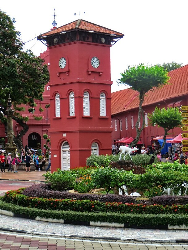 Maleisie En Java 2018 02 - Malakka - Red District 03 Tan Beng Swee Clock Tower
