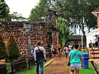 Maleisie En Java 2018 02 - Malakka - Toer 08 A Famosa