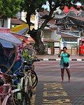 Maleisie En Java 2018 02 - Malakka - Trishaw Ride 04