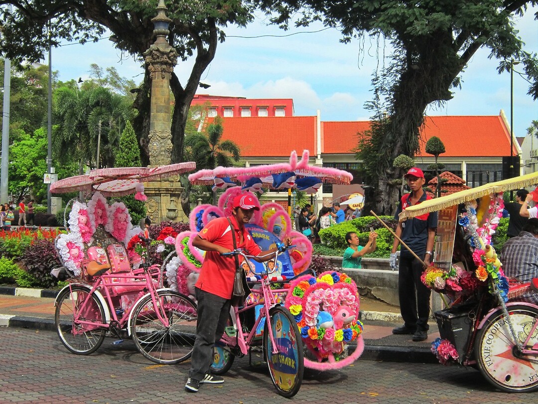 Maleisie En Java 2018 02 - Malakka - Trishaw Ride 05